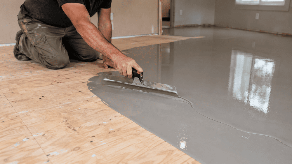 ondervloer egaliseren door een specialist